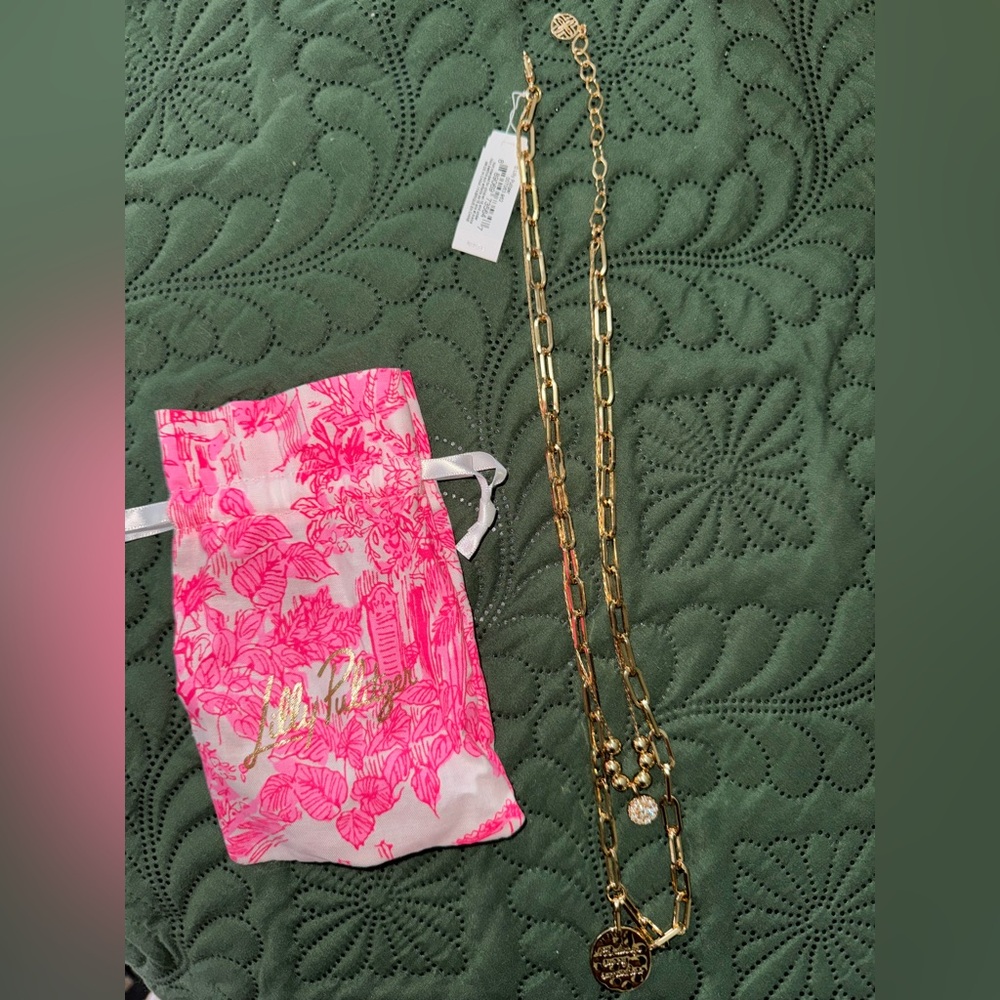 Lilly Pulitzer Gold Rope Necklace